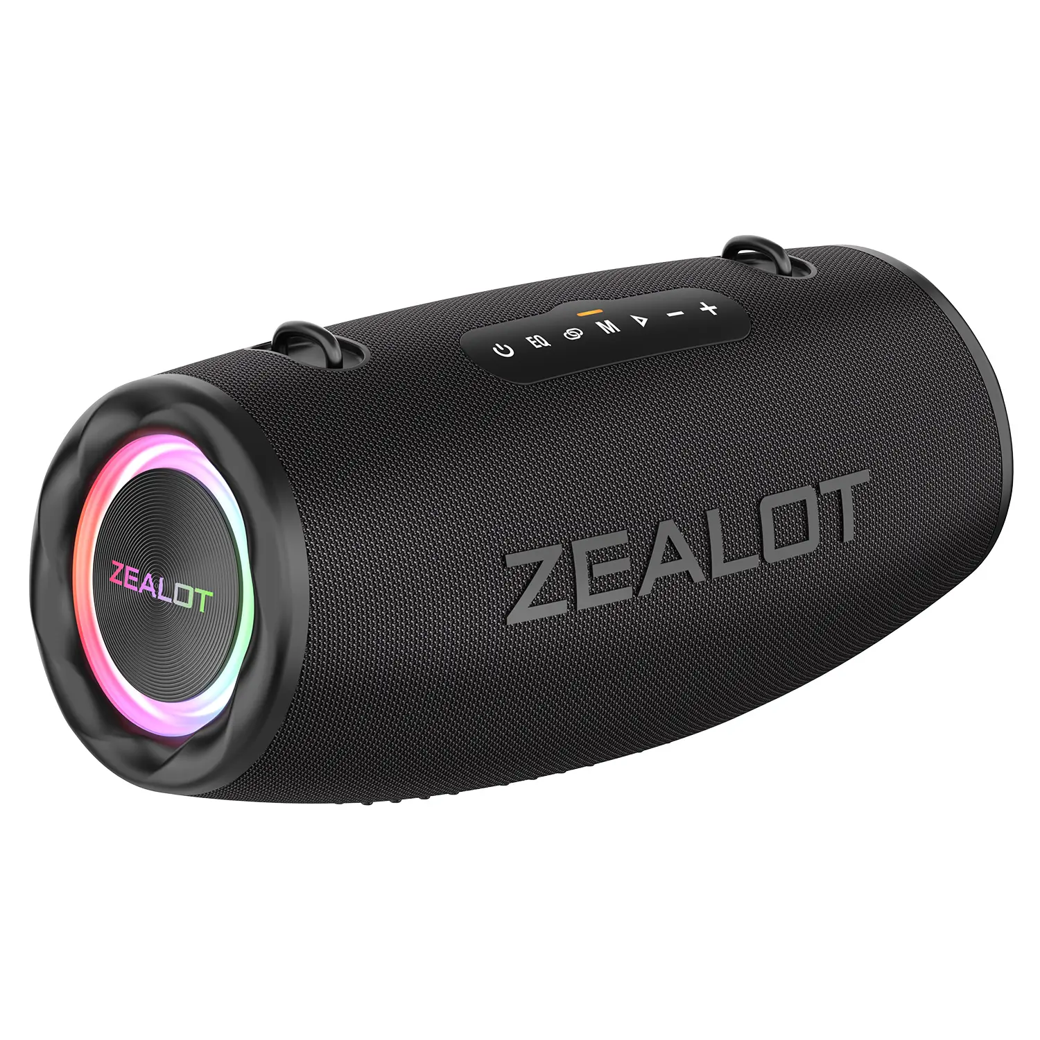 Ultimate Outdoor Sound: ZEALOT 80W Bluetooth Speaker, IPX7 Waterproof, Dual Diaphragm Subwoofer, 16000mAh Playtime, BT5.2/TWS, Top Gift for Camping/Party Lovers