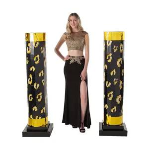 5-ft. Jungle Animal Print Columns - 2 Pc.