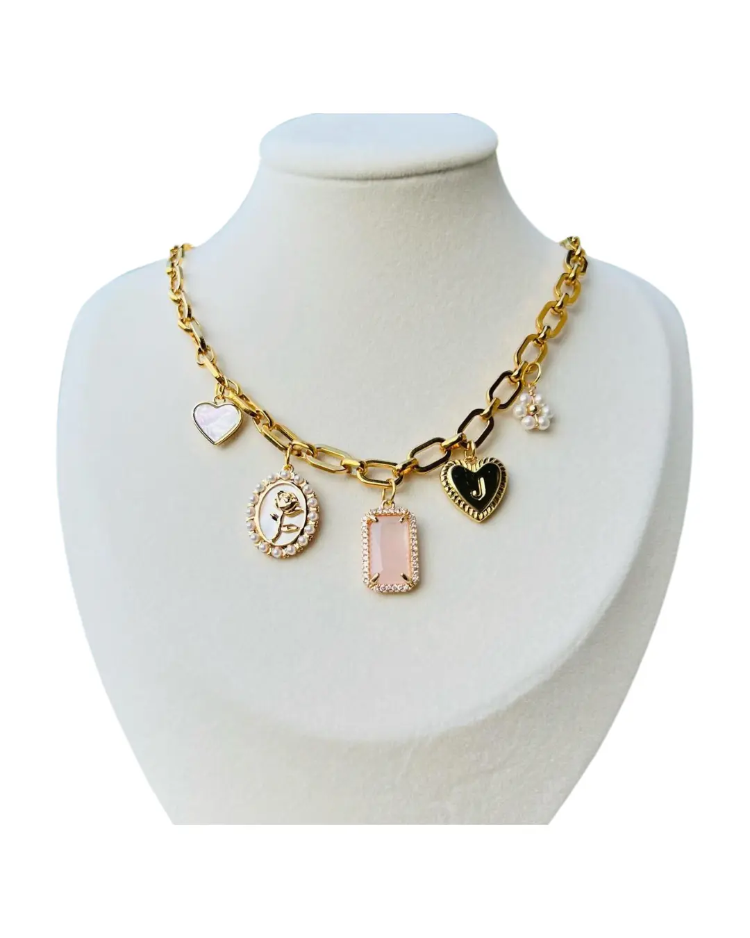LIVE ONLY Build your own custom gold-plated or silver charm necklace/bracelet, choose your charms on live