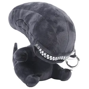 Alien Xenomorph Plush Toy - Cute and Cuddly, Poseable Fingers, He Just Wants To Give You a Kiss . plushie alien doll