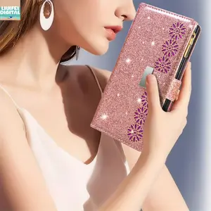 Liu Fei DigitalStylish Faux Leather Flip Phone Case with Wallet Feature, Designed for Samsung for galaxy Z Fold Models 7, 6, 5, 4, And 3, Phone Case/cases