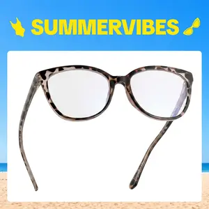 New Horizons Cat eye Anti-blue light glasses Reading Glasses for women&men Trendy Casual Eyeglasses with Fashionable Design Perfect for Work Daily Use Comfortable Stylish and Versatile High Quality Eyewear,Y2K glasses,Mother's Day gift,#SummerVibes father