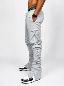 Rebellious® Clothing Co. - Men's Stacked Sweatpant - Athletic Gray