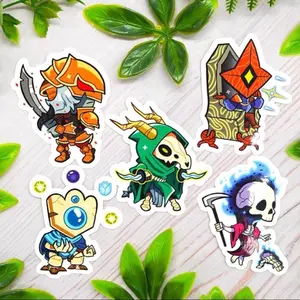 Slay the Spire Stickers Video Game Gift for Friend Laptop Water Bottle Car Decal Cute Gamer Sticker Pack Indie Game Sticker Gift