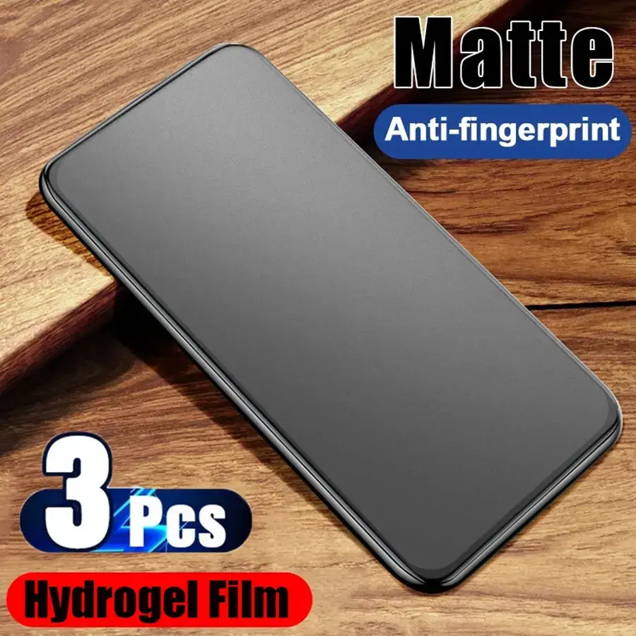 3PCS Full Cover Matte Hydrogel Film For OPPO Realme 12 Pro Plus TPU Screen Protector Film For Realme 10 11 12 Pro Film No Glass