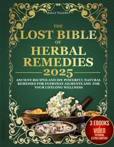 THE LOST BIBLE OF HERBAL REMEDIES: Ancient Recipes and Diy Powerful Natural Remedies for Everyday Ailments And for Your Lifelong Wellness