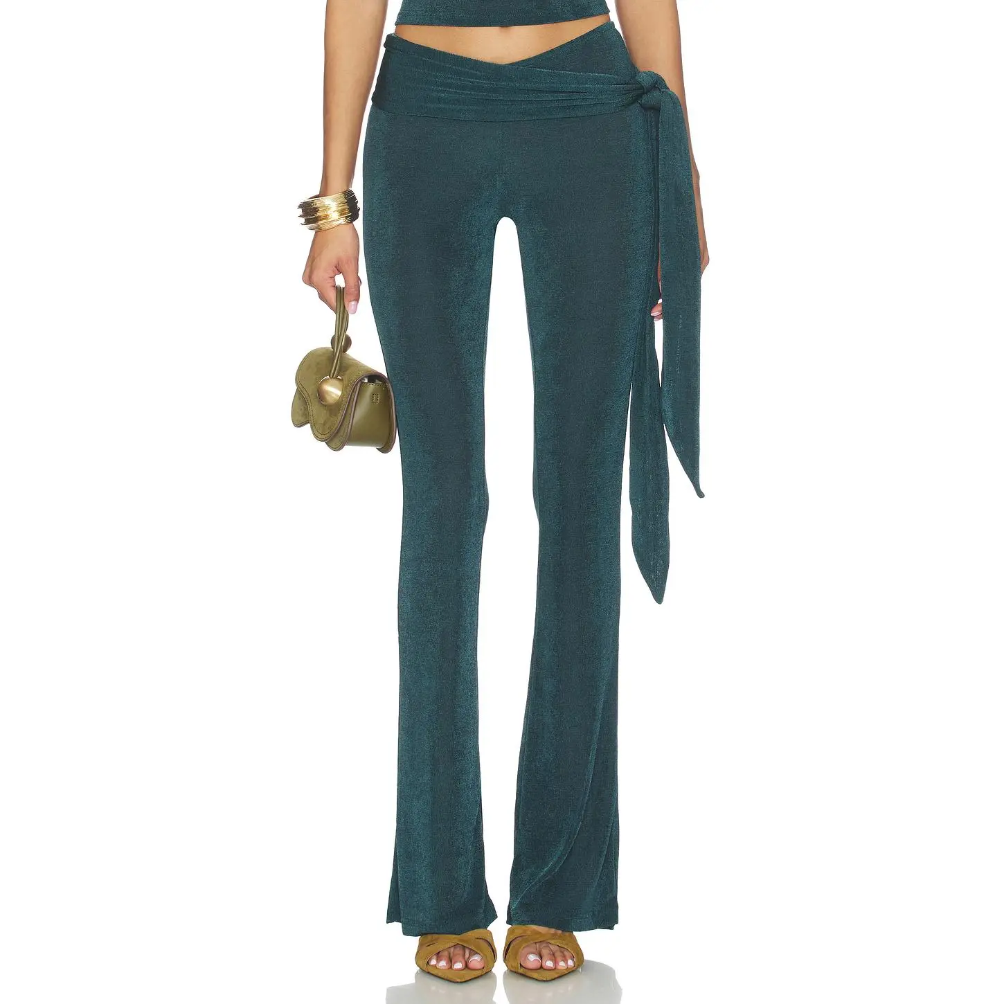 LIONESS Butterfly Pant in Forest