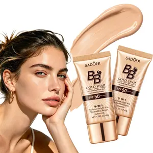 Snail Sunscreen BB Cream, Matte Finish, Long-Lasting Moisturizer, Moisturizing Primer, Hydrating Sunscreen, Sunscreen Foundation, Face Makeup Primer Great Gift for Mother's Day, Christmas