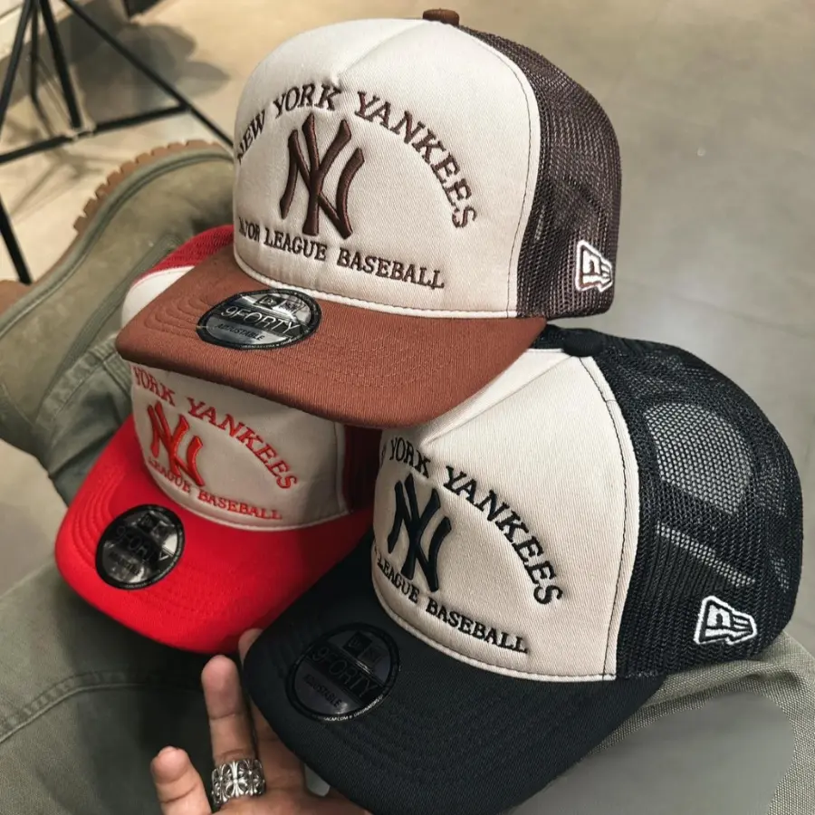 New Era New York Yankees 9FORTY 59FIFTY Fitted Snapback Cap – Baseball Hat for Men Women, Unisex Streetwear Sombrero, Adjustable Trucker Style, Urban Fashion USA 2026, Retro Vintage Sport Look, TikTok Trend