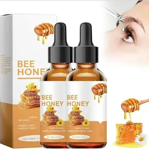 Bee Honey Eye Drops Refreshing Moisturizing Soothing for Dry Astringent Eyes Natural Fast Acting Daily Care