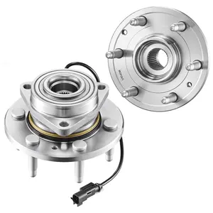 VEVOR 2PCS Front Wheel Bearing & Hub Assembly Fit for 2020 Cadillac Escalade Base Platinum Premium Luxury Sport Utility Chevy Suburban LS LT OEM 515160, Wheel Bearing Hub Assembly Set with ABS Sensor