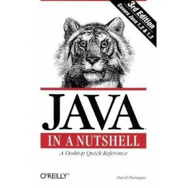 USED Book - Java in a Nutshell by David Flanagan (Paperback) - english