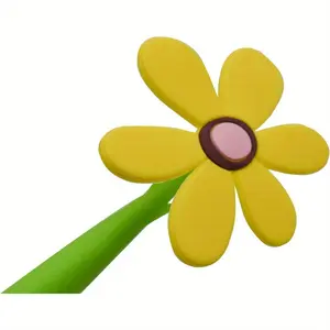Creative Flower Design Pencil, 1 Count Cute Flower Design Pencil, Writing Pen for Students, Office Stationery & Supplies