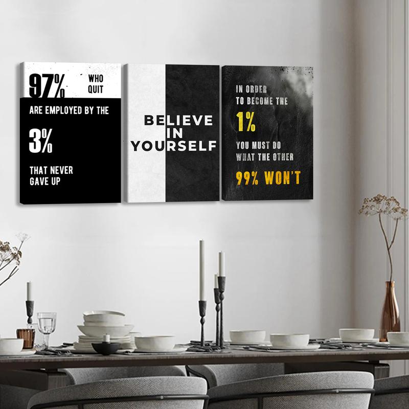 3pcs Wooden Framed Canvas Wall Art, GRIND, EXECUTION, HUSTLE Modern Classic Art Deco Style, Waterproof & Odorless HD 8K Print, Indoor/Outdoor Home Decor for Living Room, Bedroom, Office - Perfect Gift for Friends & Family 3pcs Wooden Framed Canvas Wall Art, GRIND, EXECUTION, HUSTLE Modern Classic Art Deco Style, Waterproof & Odorless HD 8K Print, Indoor/Outdoor Home Decor for Living Room, Bedroom, Office - Perfect Gift for Friends & Family