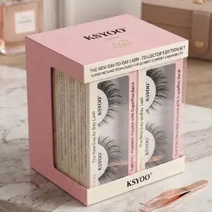KSYOOLASHES Collector’s Edition: 10 Pairs Luxury Natural Eyelashes Bulk Set – Everyday Wear Strip Lashes|A02