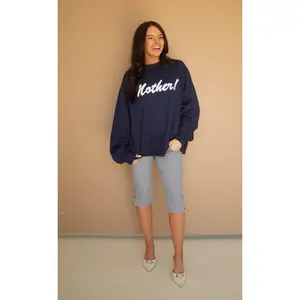 friday + saturday: mother mockneck - navy
