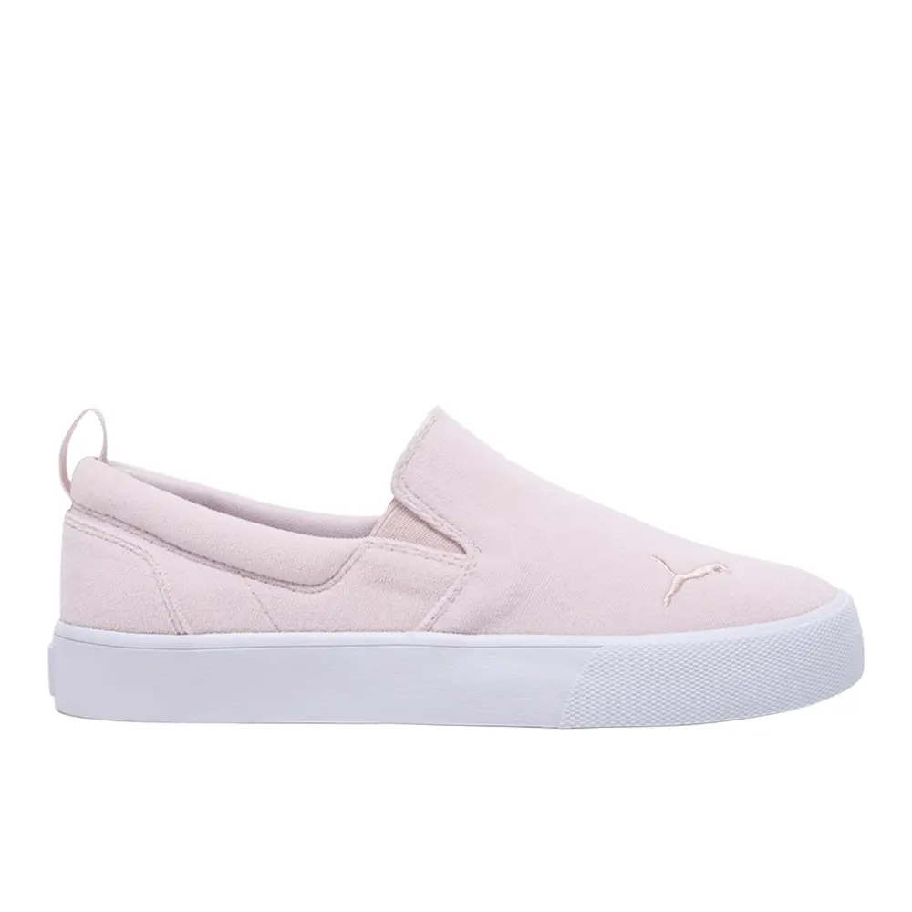 PUMA Womens Bari Comfort Slip On Sneakers Shoes Casual - Pink