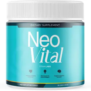 (1 Pack) Neo Vital Powder All Natural Brain Support Formula NeoVital 30 Servings