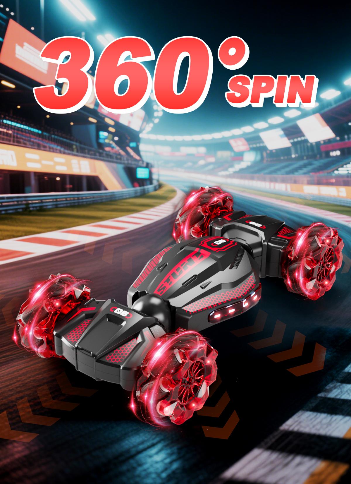 Mini Remote Control Stunt Twist Car, Rc Stunt Car, Battery Powered Remote Control Crawler, for Boys and Girls