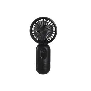 Portable Handheld Turbo Fan - USB Rechargeable Mini Cooling Fan with 3 Speed Modes, Ideal for Outdoor Travel, Camping, and Students - Compact Personal Air Fan for On-the-Go Comfort
