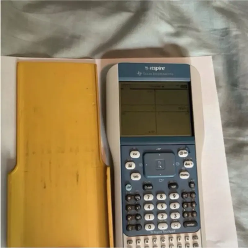 Texas Instrument TI Nspire Graphing Calculator W Cover Tested Ti Nspire Cx Keypa
