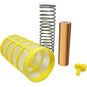 Solar Pool Ionizer Replacement Copper Anode and Basket Screen - Compatible Only with  Solar Pool Ionizers, Includes Copper Anode for Pool Ionizer, Pool Ionizer Copper Replacement