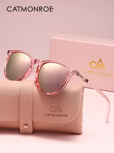 Women's Sunglasses with UV Protection & Polarizing Film, Square Frame Design, Ideal for Daily Use & Gift Giving, Sunglasses Polarized