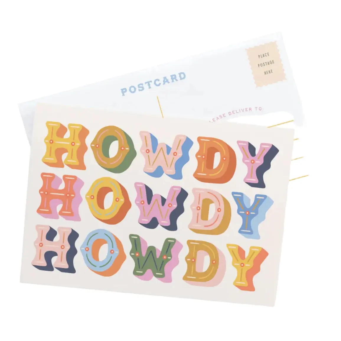 Howdy Postcard