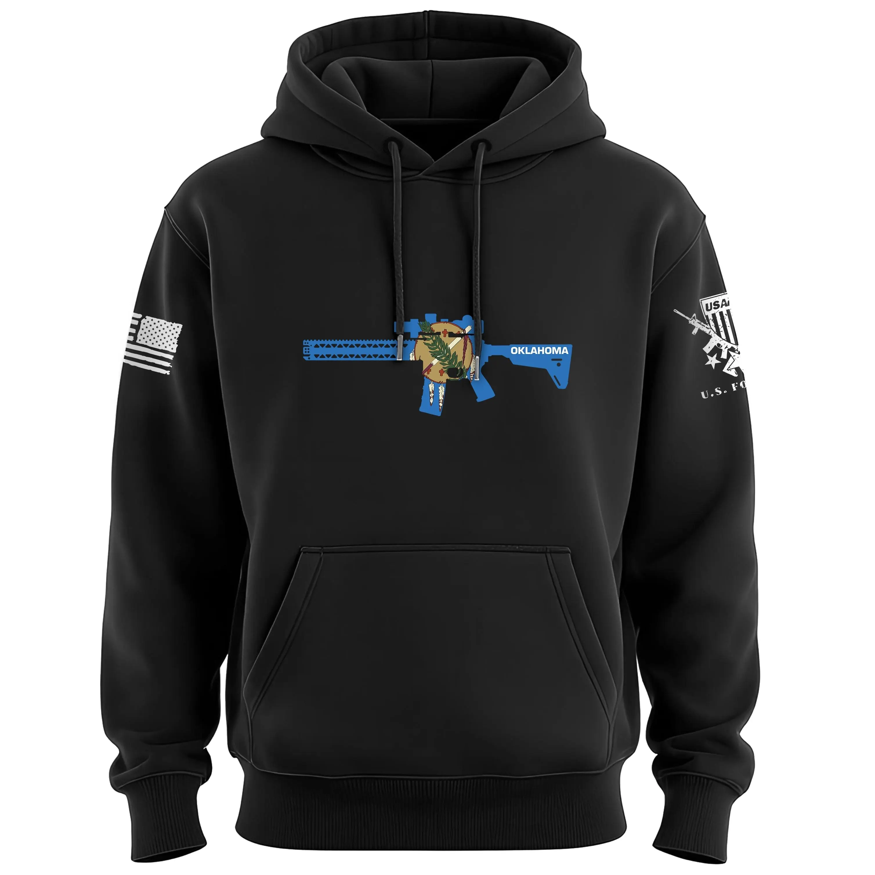 AR Oklahoma Flag Hoodie