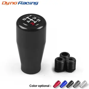 5 Speed Car Gear Shifter Knob, Manual Automatic Gear Shift Knob with Plastic Adapter, Universal Car Interior Accessories, Gearshifter, Interchangeable Knob