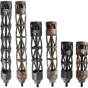 Aluminum Alloy Bow Stabilizer Shock Absorber Vibration Damper, 5 Inch 8 Inch 11 Inch Optional, All-CNC Machined for Compound Bow Accessories