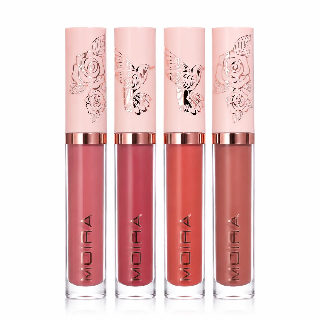 MOIRA Lip Divine Liquid Lipstick 019 Love – Waterproof Long Lasting Lightweight Vegan Lip Color