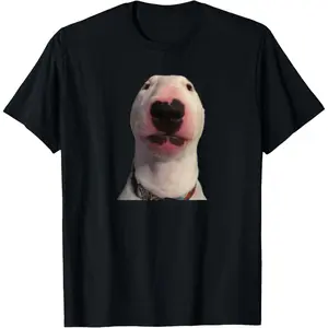 Walter dog T-Shirt Meme Gift T-Shirt  Cotton Short Sleeve