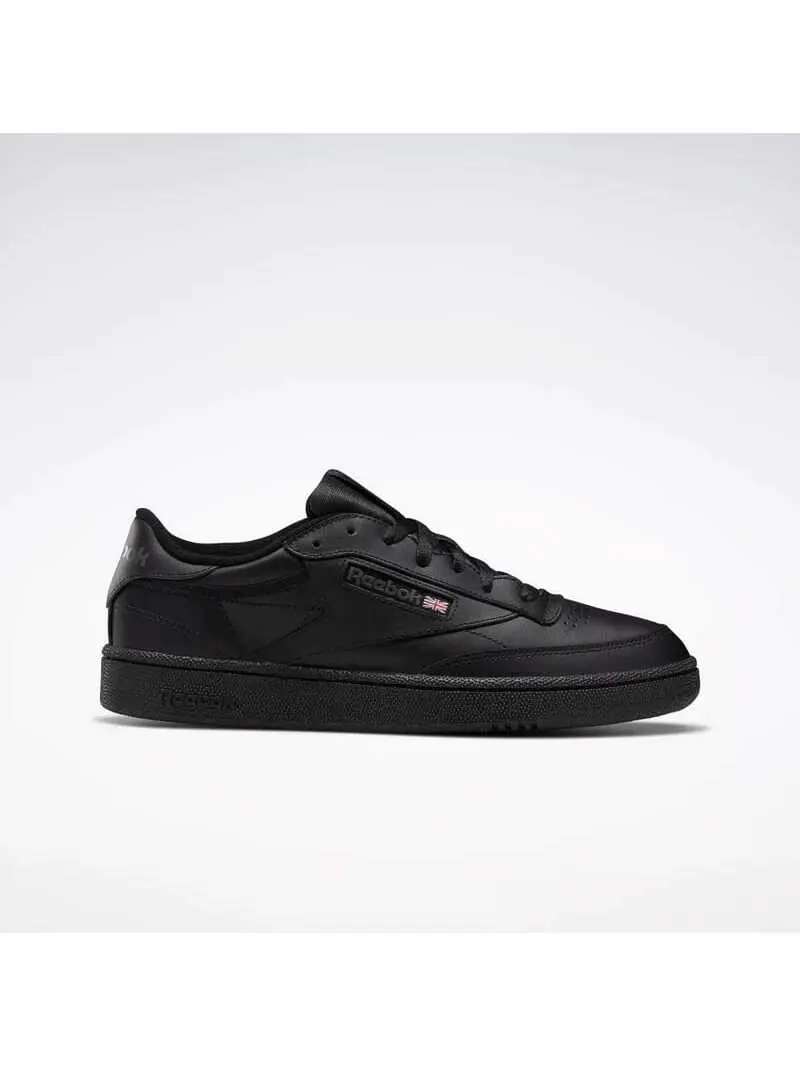 Reebok Men's Club C 85 Black Charcoal Shoes