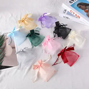Vsign Bowknot Belted Storage Bag Colorful Cute