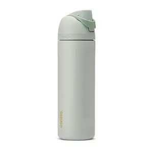Owala 24/32oz Leakproof Straw Water Bottle – Minimalist Sage Design, BPA Free, Sports & Travel