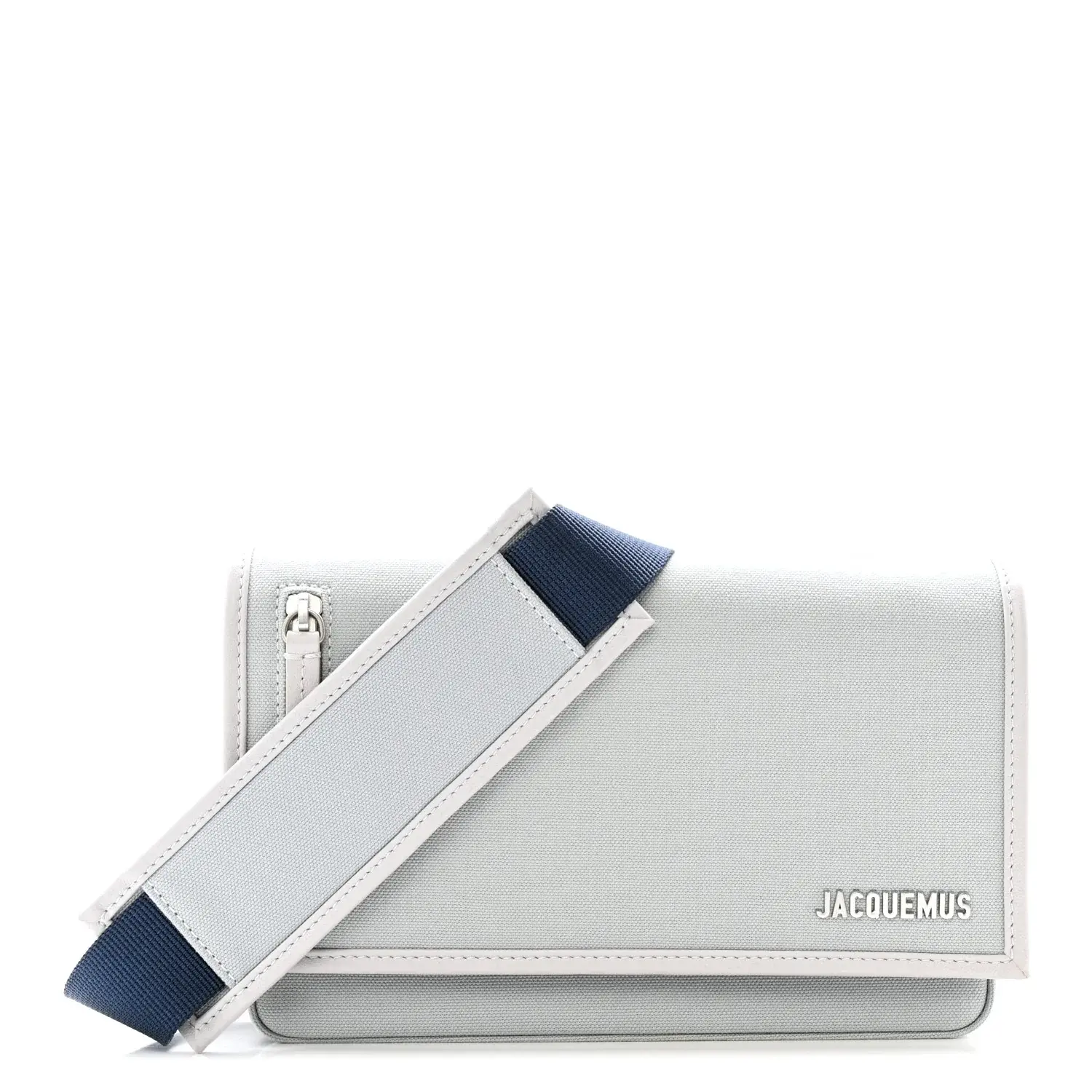 Pre-owned jacquemus Canvas Crossbody Bags Le Messageru Grey