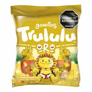 Trululu Oro 70g | Colombian Golden Gummy Candy, Fruity and Chewy