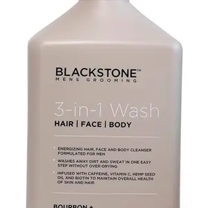 Blackstone 3-in-1 Wash for Men - Cleanses & Conditions Hair and Body - Body Care Cleanser
