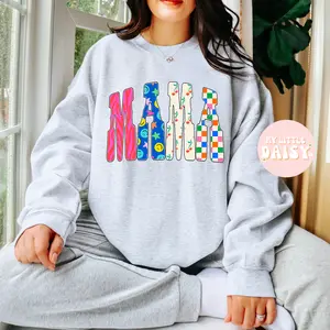 Trendy prints mama t-shirt/ sweatshirt