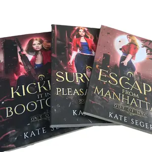 Signed Kate Seger Out of NYC Complete Trilogy - Books 1-3 Bundle comes with survival swag pack