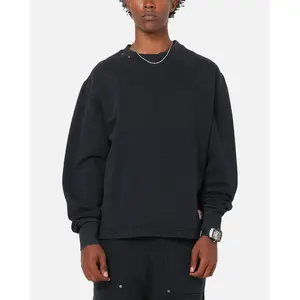 Carre Rivet Crewneck Charcoal