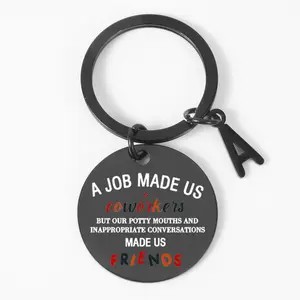 Coworker Appreciation Keychain For Colleague Retirement Goodbye Appreciation Keychain Work Friend Leaving Coworker Gift Friendship Keychain