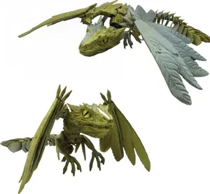 Gift Box 2pcs Feathered Wyvern Dragon, 3D Printed Dragon, Articulated Dragon, Fidget Dragon, 3D Printed Toys, Desktop Pet