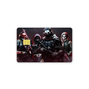 Credit Card Vinyl Skins Army Decal With Easy Pull Tabs