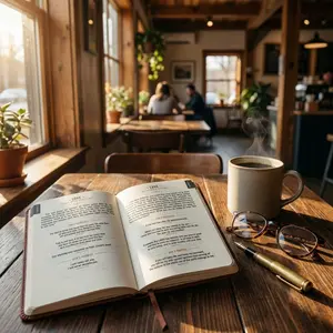 365 Devotions in Brown Faux Leather | Daily Faith & Encouragement Journal | Portable Reflection Book | Great gift Perfect Holiday Gift for Christmas, Fathers, Husbands & Sons | Bible Study & Prayer Notebook