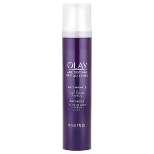 Olay Age Defying, Anti-Wrinkle, 2 in 1 Day Cream + Serum, 1.7 fl oz (50 ml)