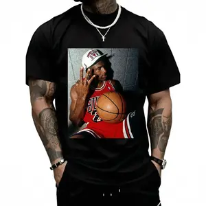 3-Peat Champion # 23 Retro Chicago Tee – Vintage Basketball Shirt