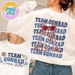 Cousins Beach Shirt, Tsitp Sweatshirt, Team Conrad TShirt Tsitp the Summer I Turned Pretty Shirts, Junior Mint Bear, Conrad
