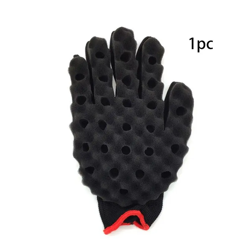 Perm Sponge Curling Glove, Sponge Eraser Bead Styling Glove, Hairdressing Tool, Hair Care Accessory, Beauty Essentials, Hair Styling Tools